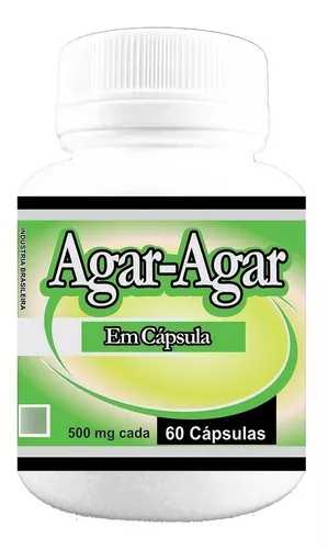 AGAR-AGAR - 60 CAPS 500MG (POLY FLORA)