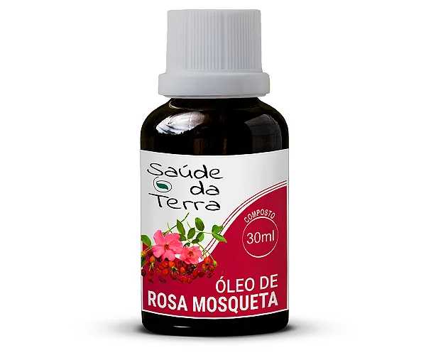 ÓLEO DE ROSA MOSQUETA - 30ML (SAÚDE DA TERRA)