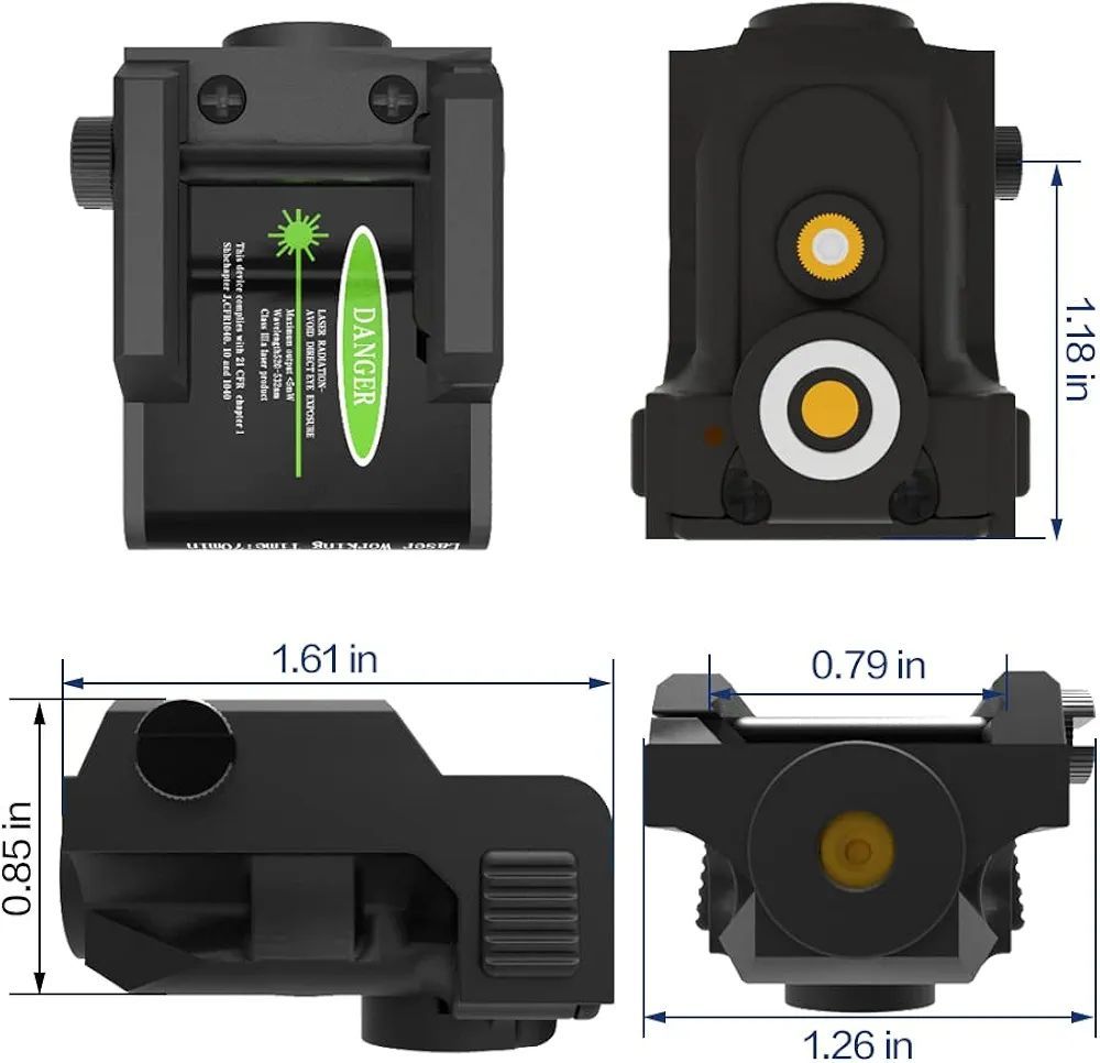 Fire wolf Green laser for Pistol