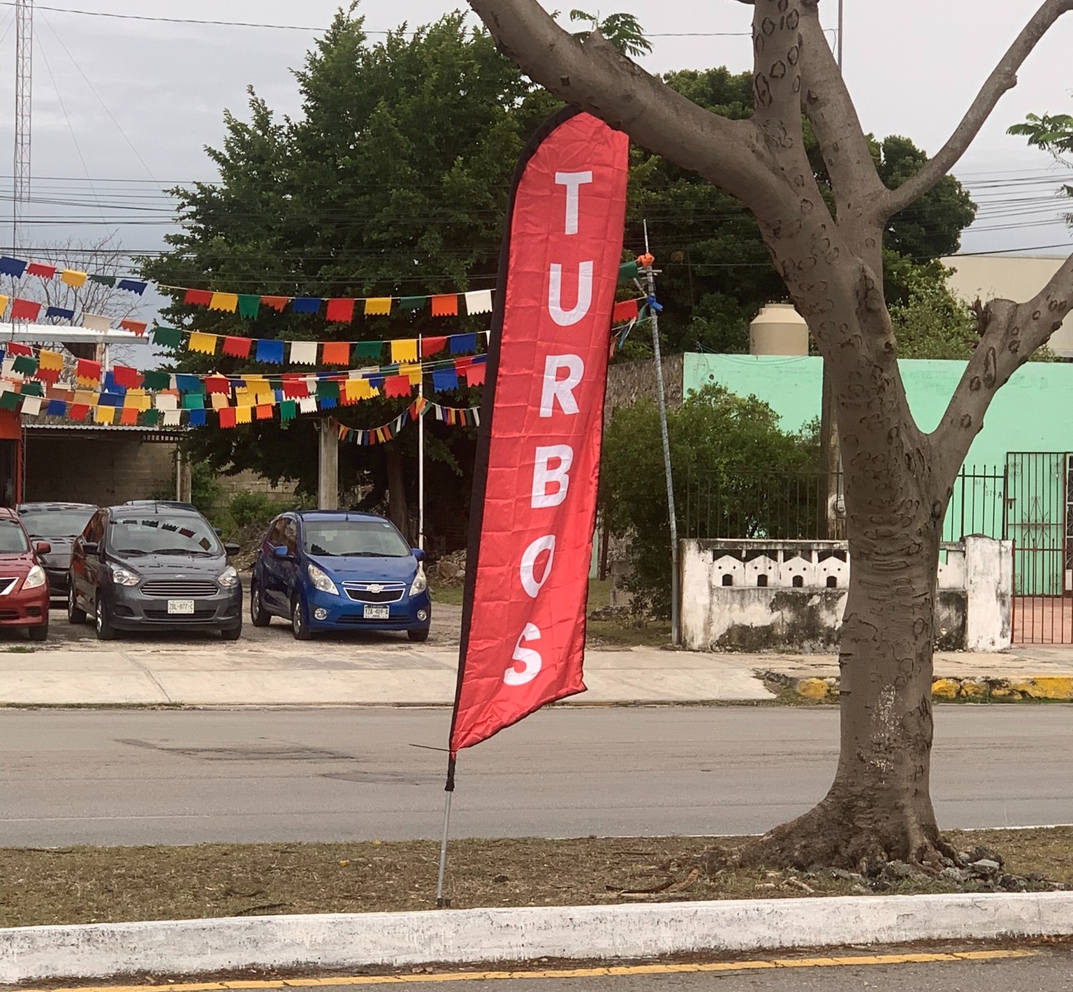 Bandera publicitaria 3 metros