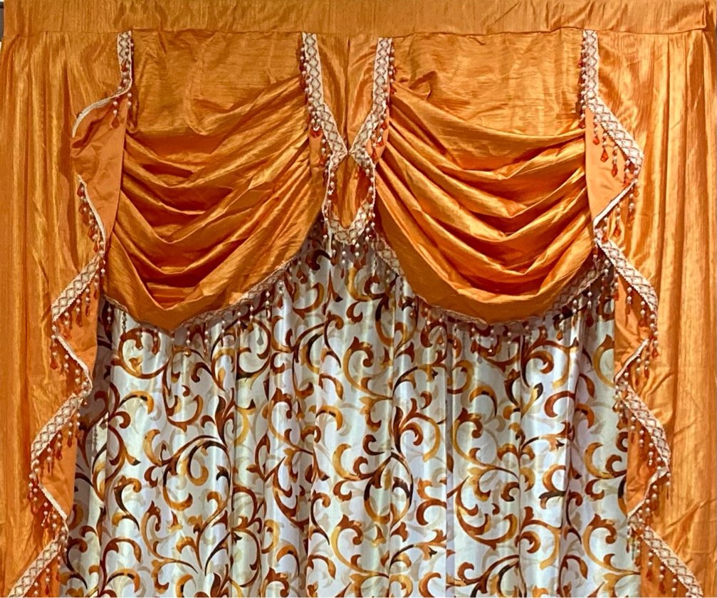 Curtain with Valance (4ft)