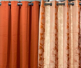 Curtain/Orange