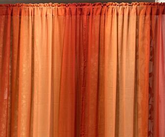 Rod pocket Curtain (Transparent)