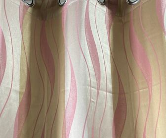 Curtain/Pink/Cream/Candy