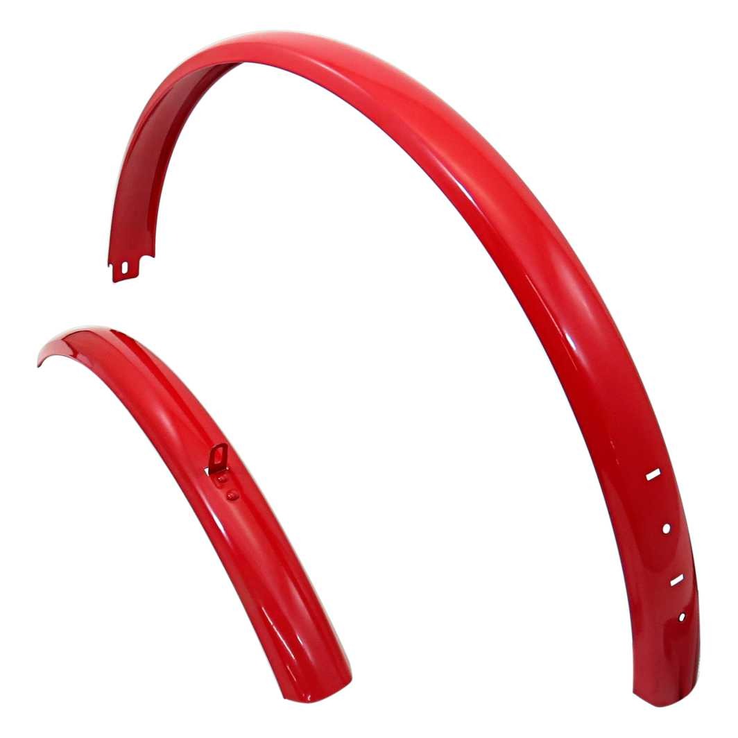 Paralama Barra Vermelho Jks para bicicleta