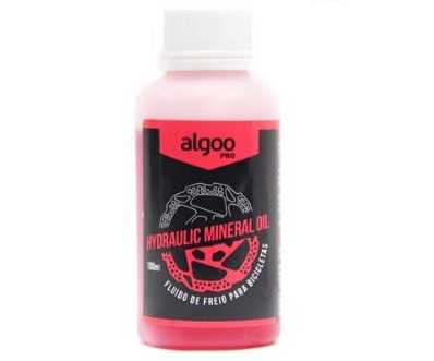 Óleo mineral Algoo Pro 100ml para freio hidráulico de bicicleta