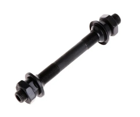 Eixo Dianteiro Furado Esfera WG/Paco para bicicleta