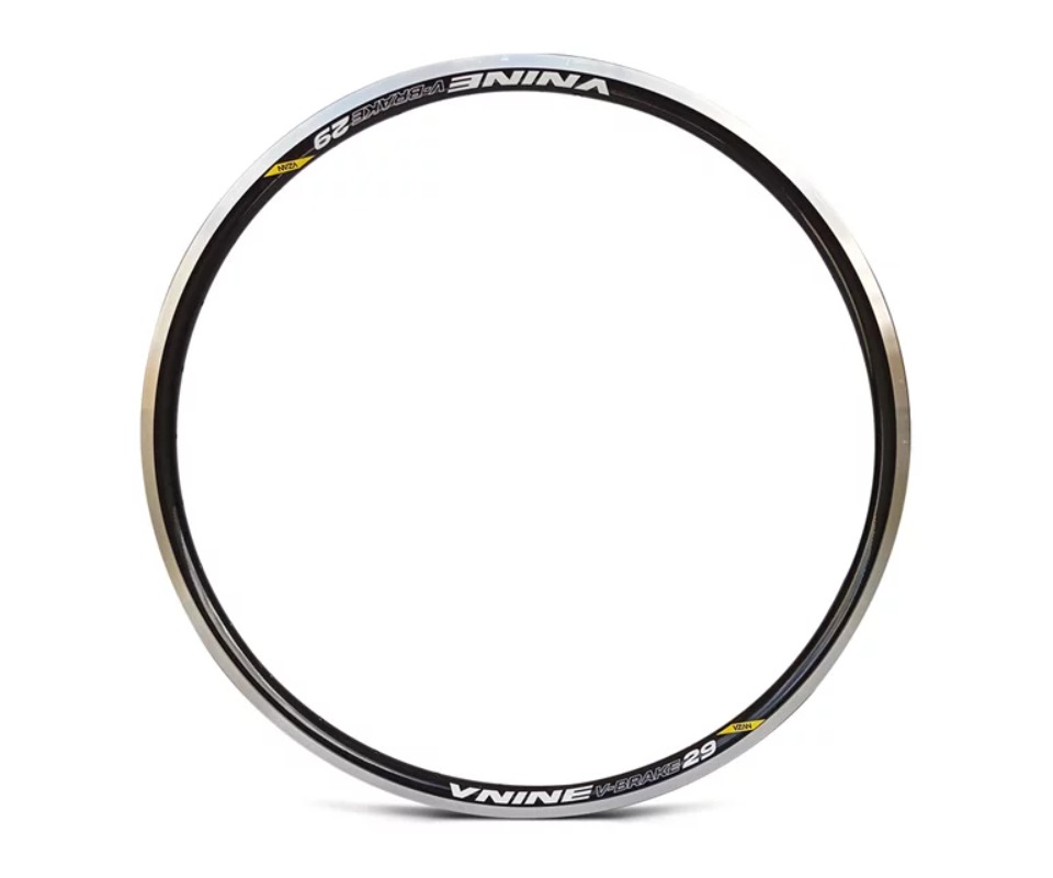 Aro 29 Aero 36 F Vnine Preto V-Brake sem Ilhós Vzan para bicicleta