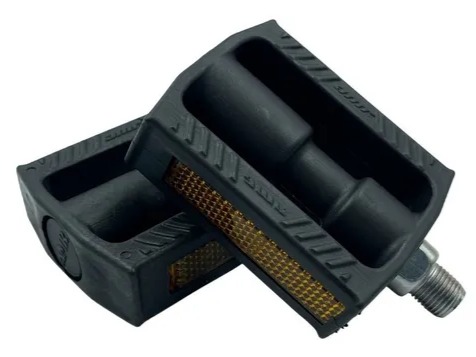 Pedal Nylon Infantil Preto AMR para bicicleta