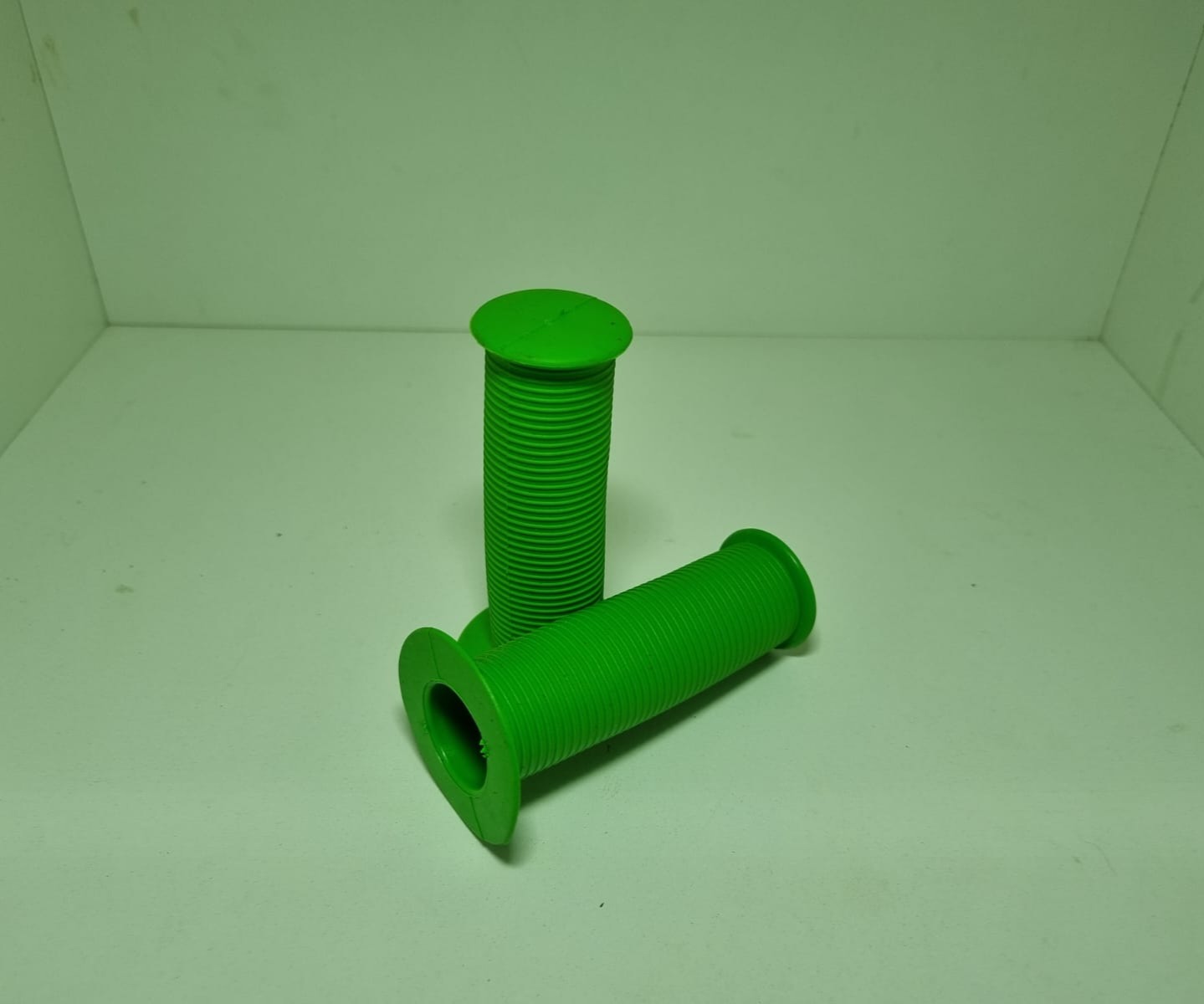 Manopla Infantil Verde AMR/Jks para bicicleta