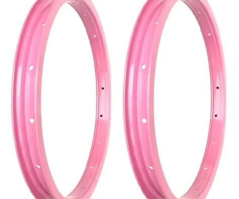 Aro 24 Alumínio Rosa Vzan para bicicleta