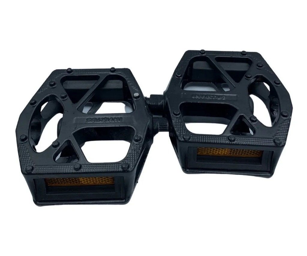 Pedal de Alumínio Plataforma Rg Preto Inviktus para bicicleta