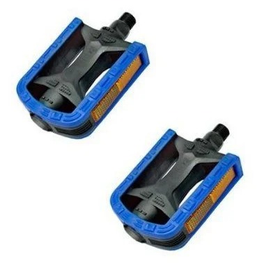 Pedal Nylon Bicolor Sueco Azul Royalciclo para bicicleta