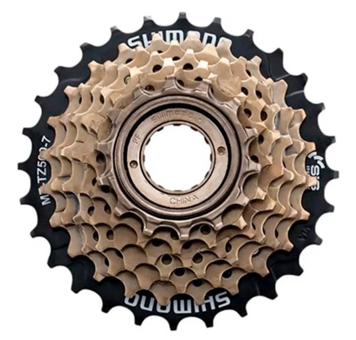 Roda livre Shimano 7 marchas para transmissão de bicicleta