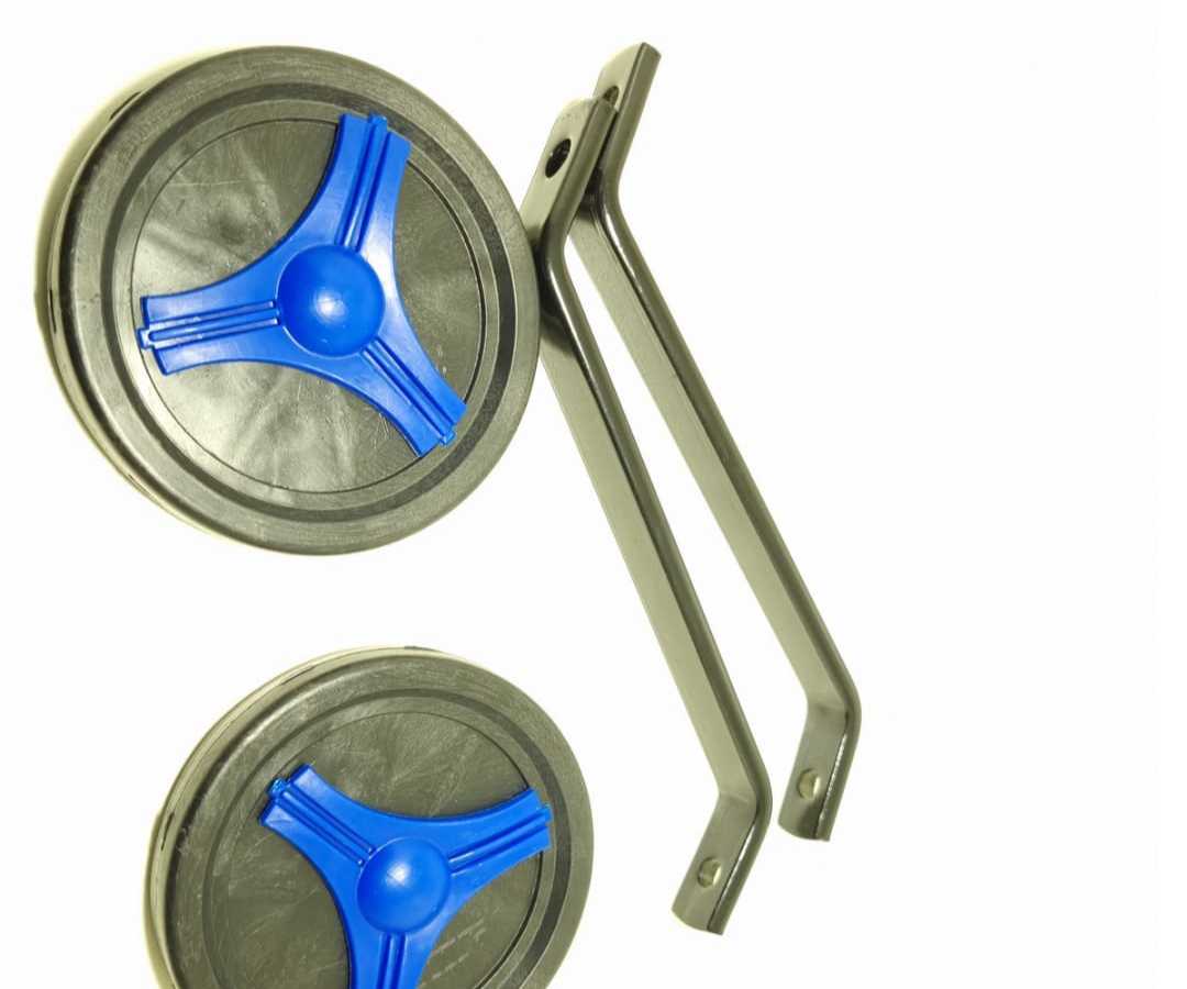 Roda Lateral 16 Azul AMR para bicicleta