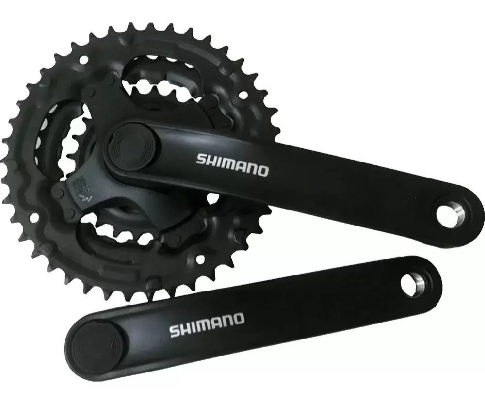 Pedivela D/e Alumínio 24/34/42 Reduzido. Pt. Shimano para bicicleta