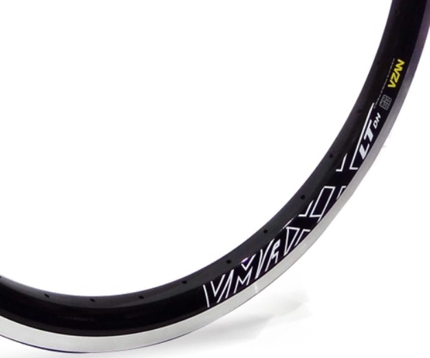 Aro 20 Aero 36 Furos VMaxx V-Brake sem Ilhós Preto Vzan para bicicleta