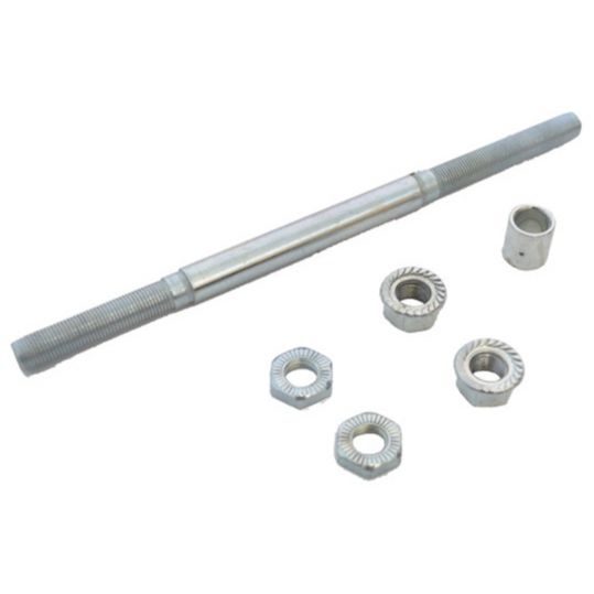 Eixo Traseiro 185mm com Rolam. Batente 78mm Avios para bicicleta
