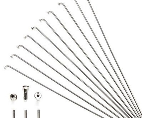 Raio 263x2.0 Inox Brilhante Importado para bicicleta