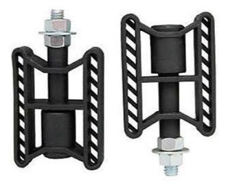 Pedal Nylon Infantil Totica Preto para bicicleta