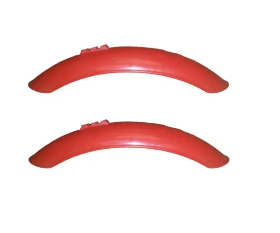 Paralama Plástico 16 Vermelho AMR para bicicleta