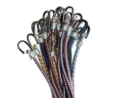 Gancho Metal Elástico 1, 5 Mt (10un) para bicicleta