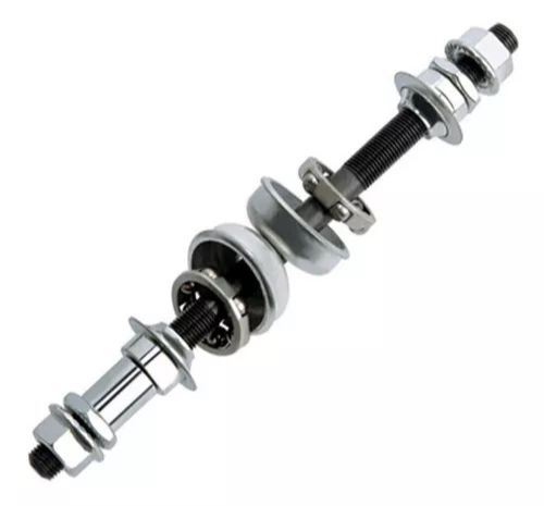 Eixo Traseiro 175 Mm com Caixa Colar Aco para bicicleta