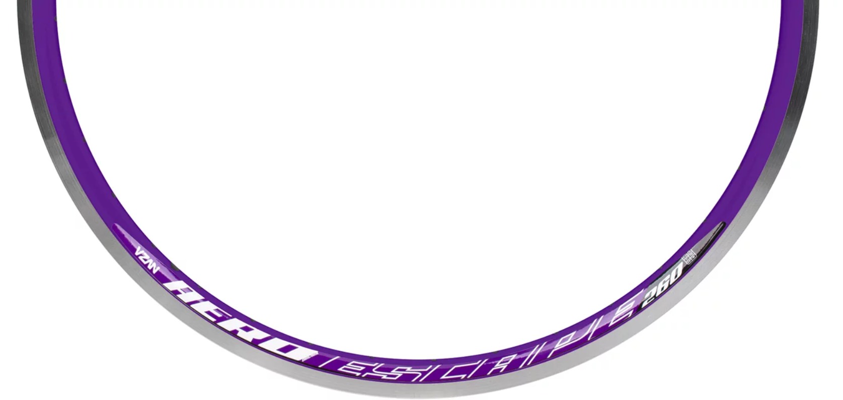 Aro 20 Aero 36 Furos Violeta Vzan para bicicleta