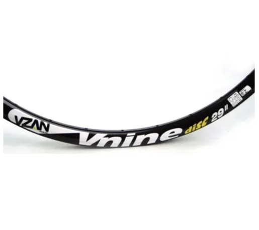 Aro 29 Aero Vnine 36 Furos Preto Adv Preto Disco Vzan para bicicleta
