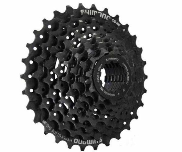 Roda Livre K7 - 8 Vel. HG 200 Preta 12/32 Shimano