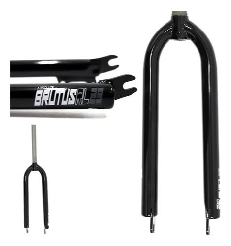 Garfo 29 Rigido Ahead Set Over Preto Brutus - A1 para bicicleta