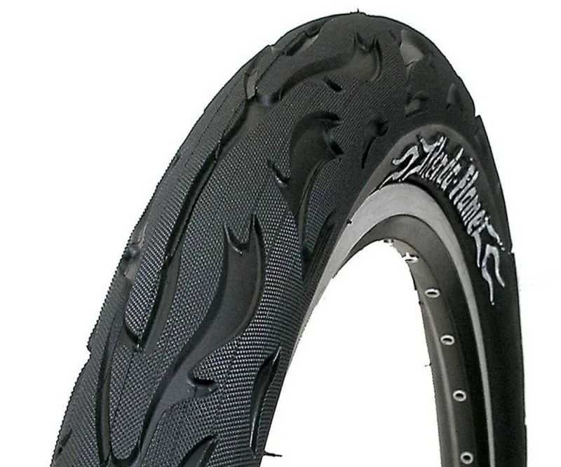Pneu 26x2.125 Flame Kenda preto para bicicleta aro 26