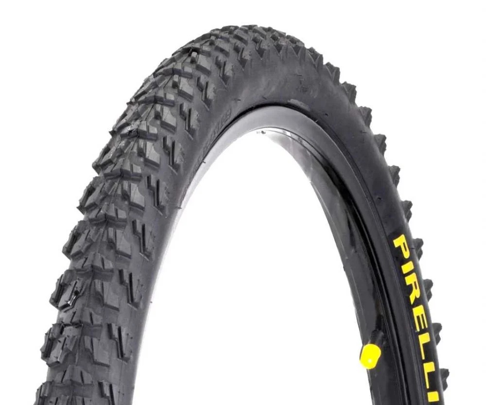 Pneu 24x1.95 com cravo preto Pirelli Cross para bicicleta aro 24