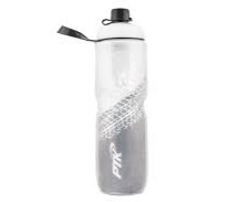 Caramanhola 700ml Térmica Branca Ptk para bicicleta