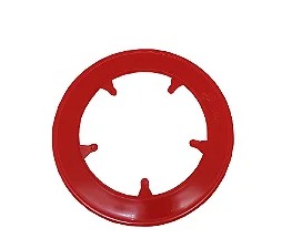 Protetor de Engrenagem 40 DTS Vermelho AMR para bicicleta