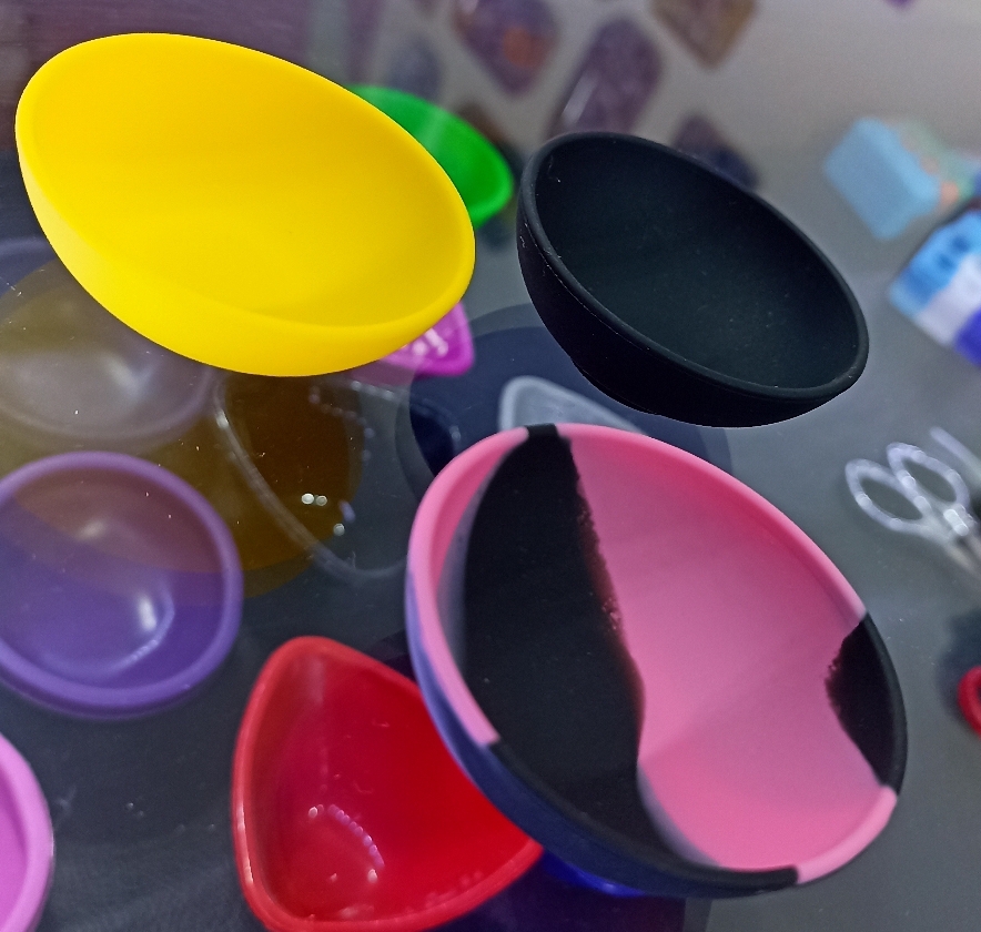 Cuia mini de Silicone 