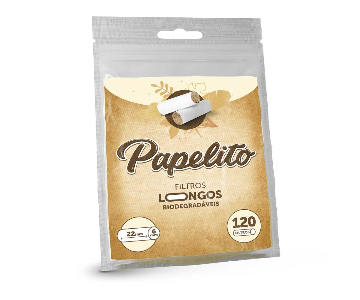 Filtro Papelito Biodegradável Longo