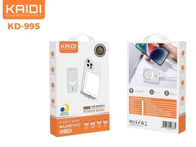 POWER BANK KAIDI 5000MAH KD-995