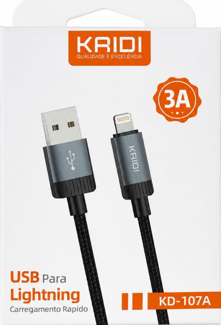 CABO USB KAIDI IPHONE KD-107A