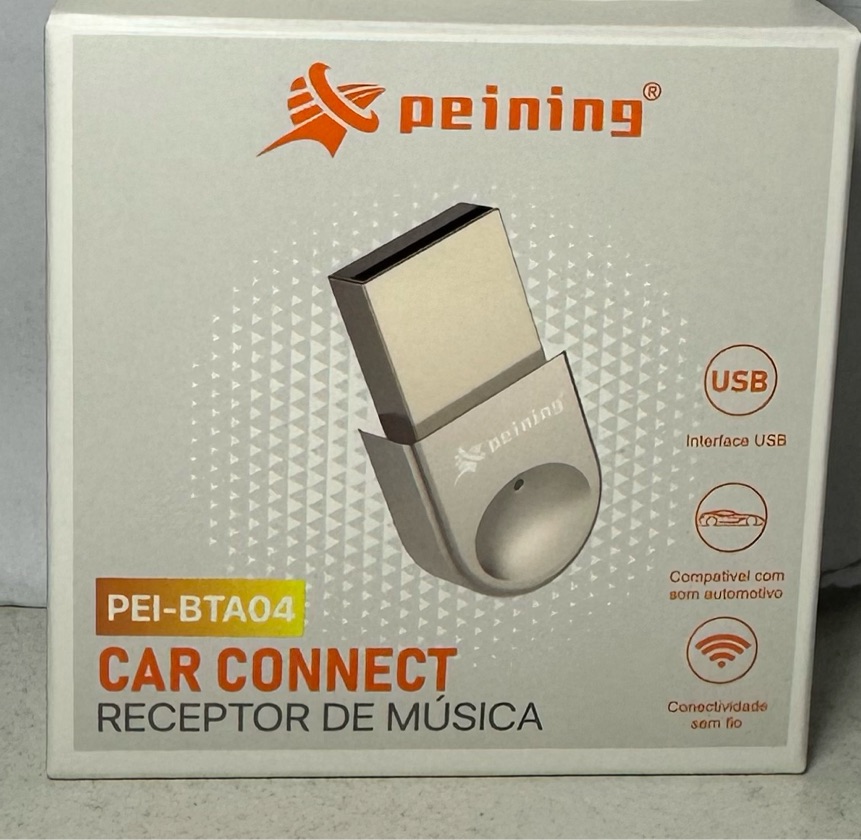 RECEPTOR S/Fio PARA CARRO PEINING PEI-BTA04