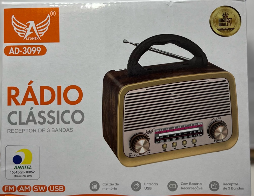 RÁDIO ALTOMEX AD-3099