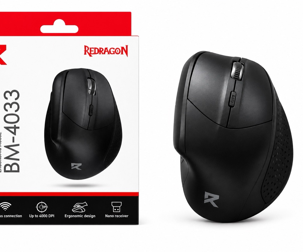 MOUSE REDRAGON SEM FIO BM-4033