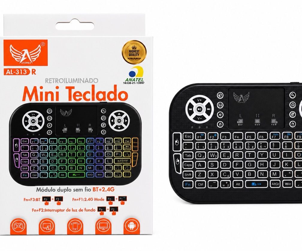 TECLADO SMART C/LED ALTOMEX AL-313 — imagem 1