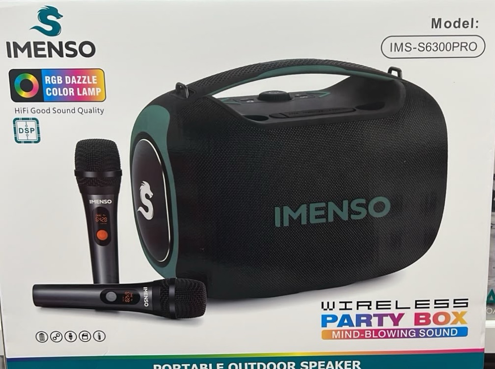 CAIXA DE SOM IMENSO BLUETOOTH IMS-6300PRO