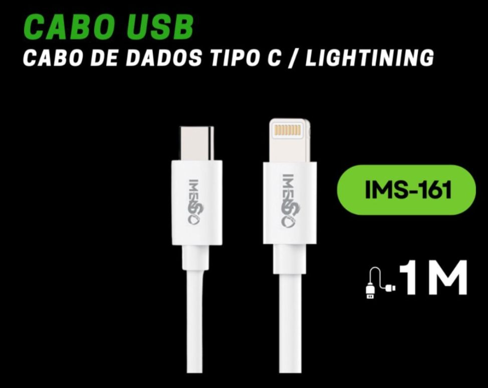 CABO IMENSO TIPO-C IPHONE 27W IMS-161