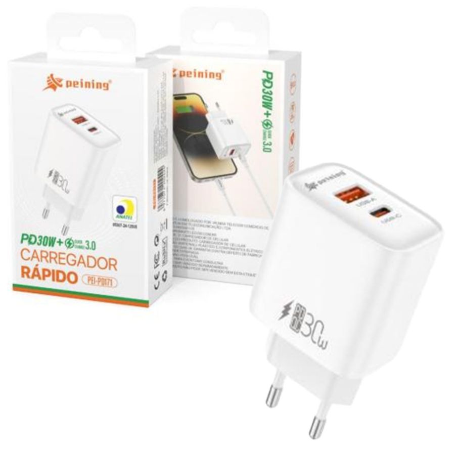 FONTE PD USB  30W PEINING PEI-PD171