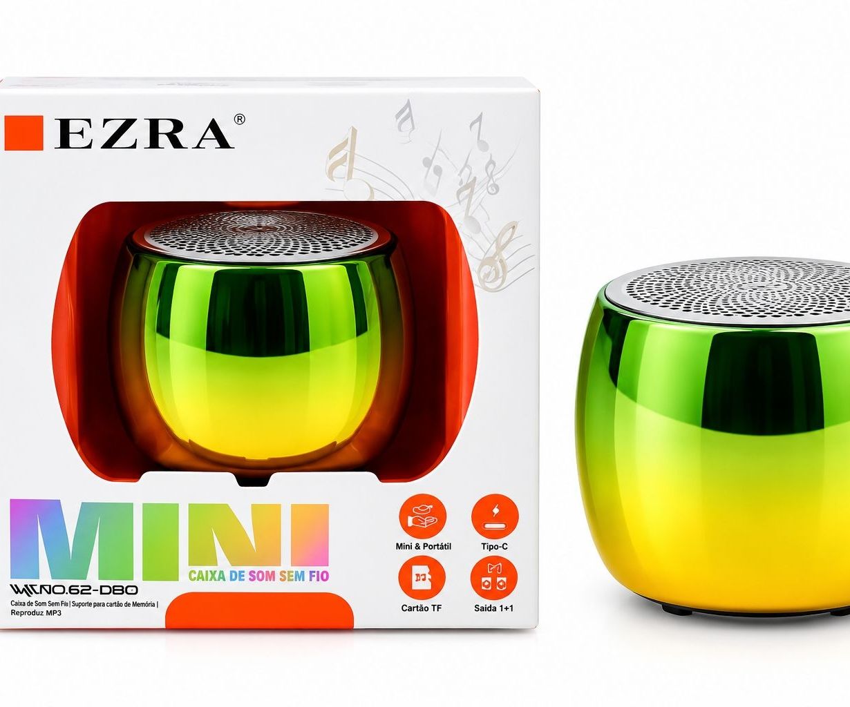 CX DE SOM EZRA BOLINHA EZ-D30 — imagem 1