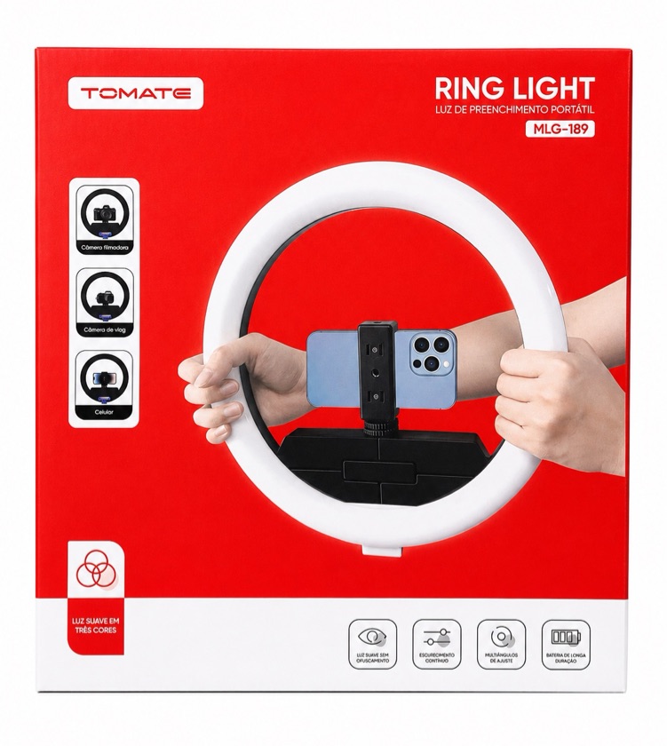 RING LIGHT TOMATE MLG-189