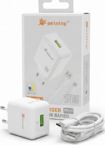 CARREG USB TURBO TYPE-C 15W PEINING PEI-QC119-3