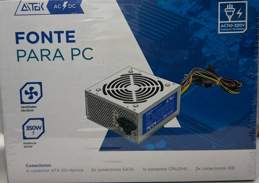 FONTE PC AITEK 350W ATF-350